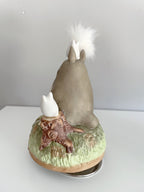 Studio Ghibli My Neighbor Totoro Dandelion Music Box Rotating Ceramic Ornament