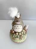 Studio Ghibli My Neighbor Totoro Dandelion Music Box Rotating Ceramic Ornament