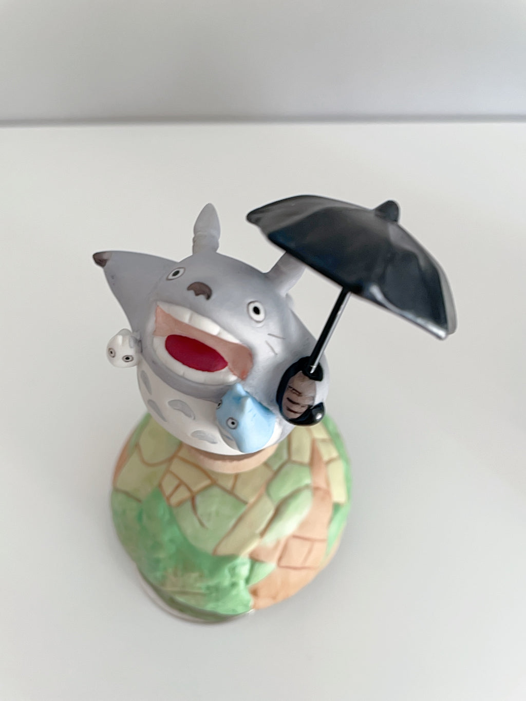 Studio Ghibli My Neighbor Totoro Roar Music Box Sanpo Melody Rotating Ceramic Ornament