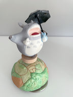 Studio Ghibli My Neighbor Totoro Roar Music Box Sanpo Melody Rotating Ceramic Ornament