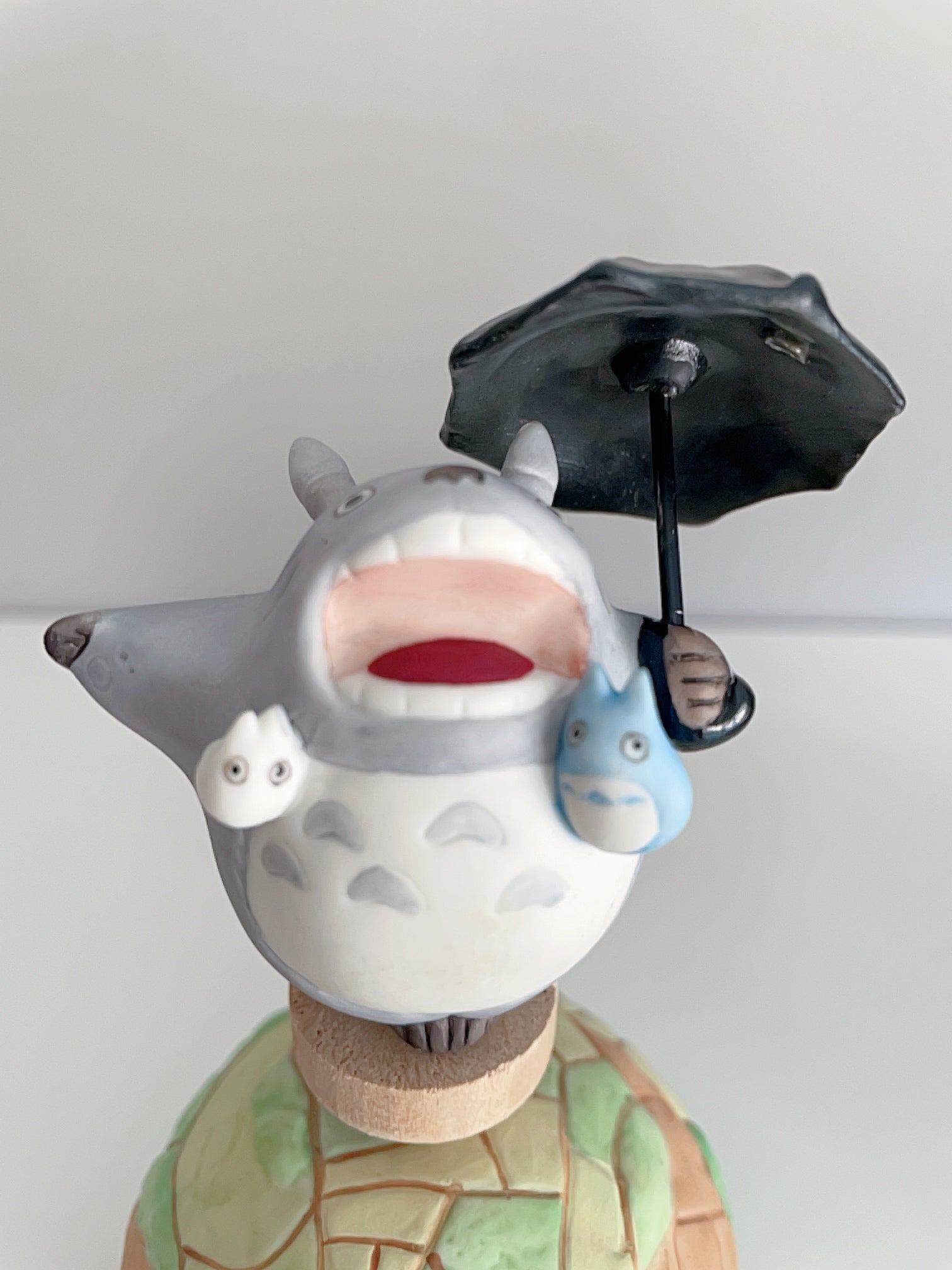 Studio Ghibli My Neighbor Totoro Roar Music Box Sanpo Melody Rotating Ceramic Ornament