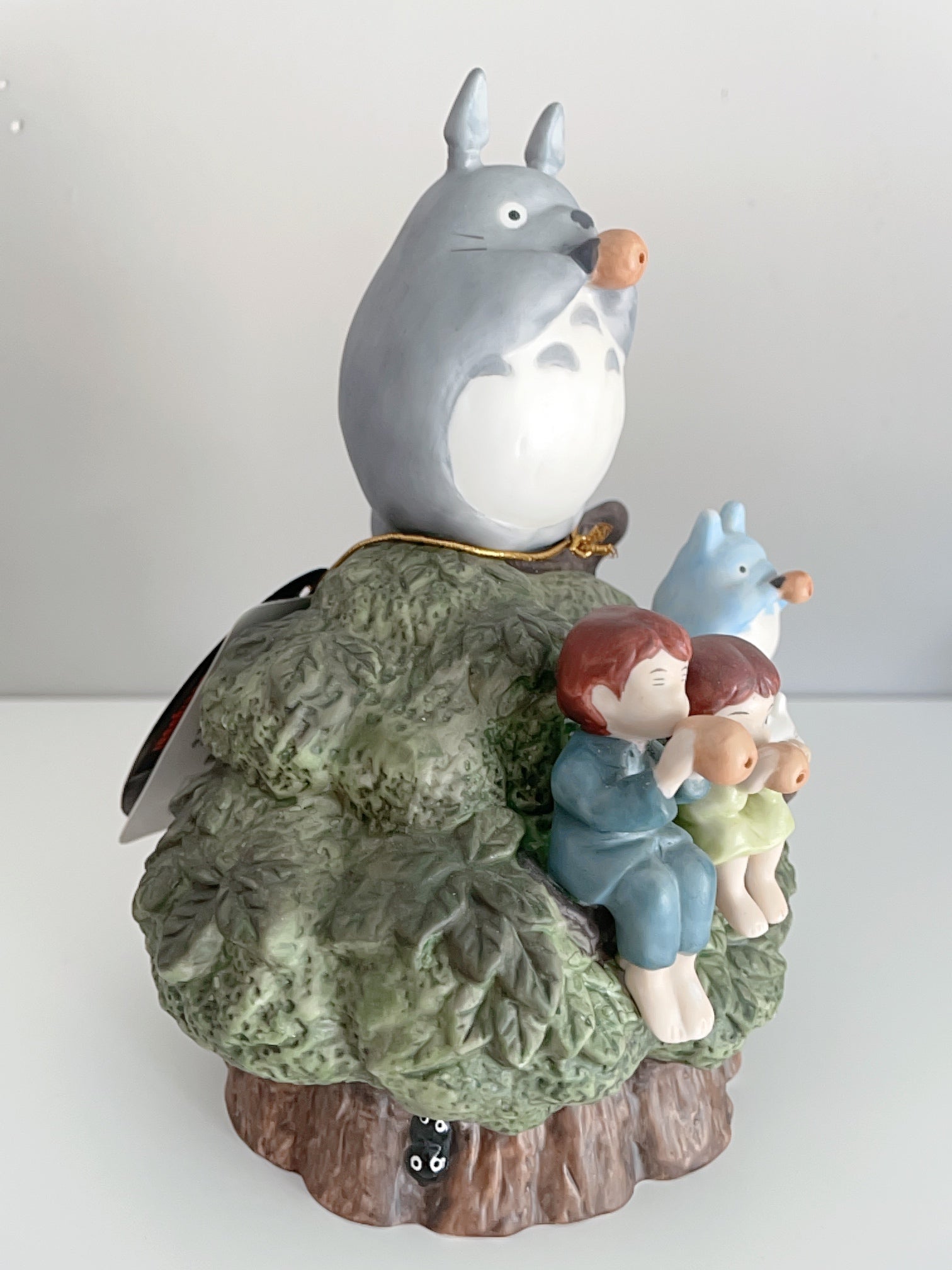 Studio Ghibli My Neighbor Totoro Camphor Tree Music Box Rare Vintage Sekiguchi Ceramic Collectible