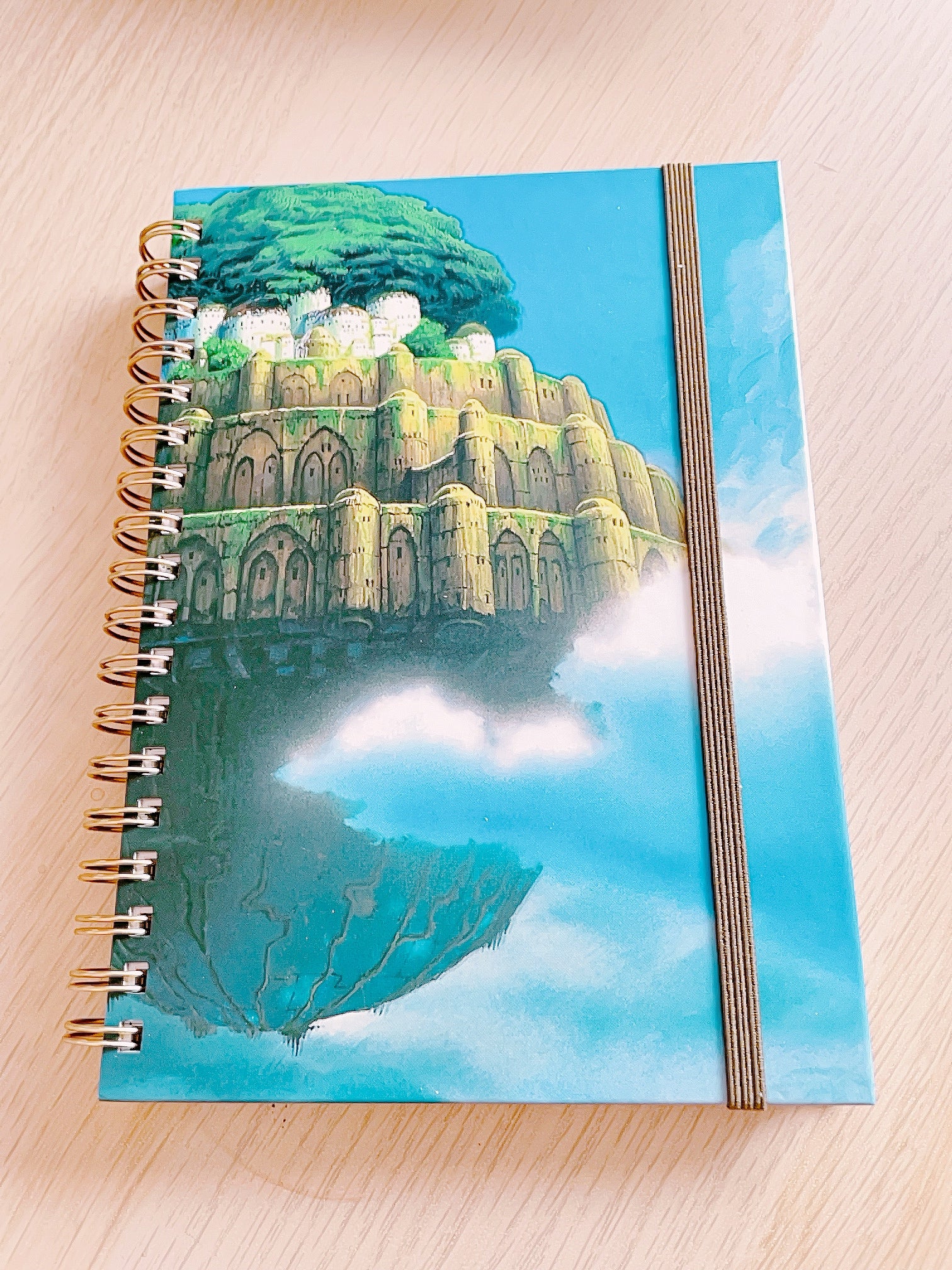 Studio Ghibli Castle in the Sky Laputa B6 Spiral Notebook