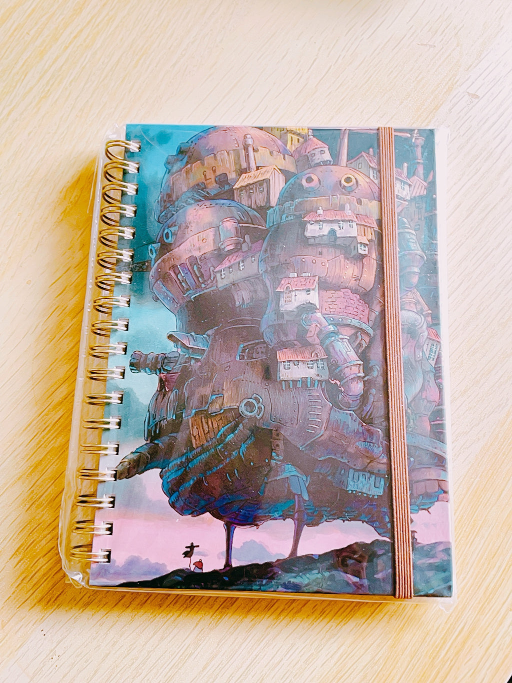 Studio Ghibli Howl’s Moving Castle B6 Spiral Notebook