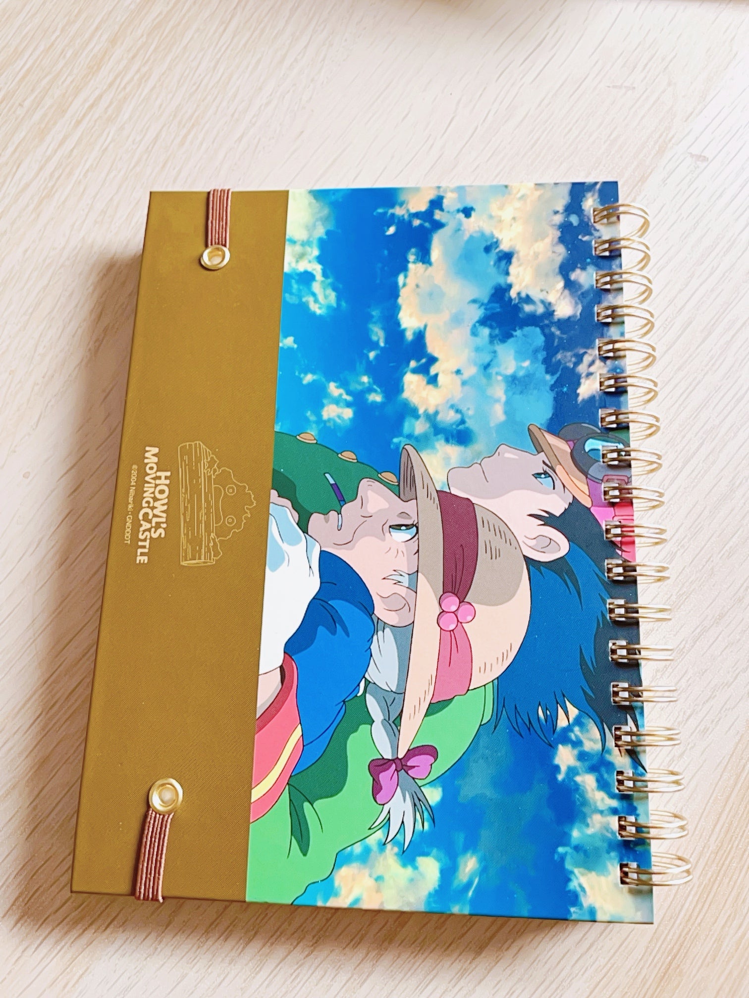 Studio Ghibli Howl’s Moving Castle B6 Spiral Notebook