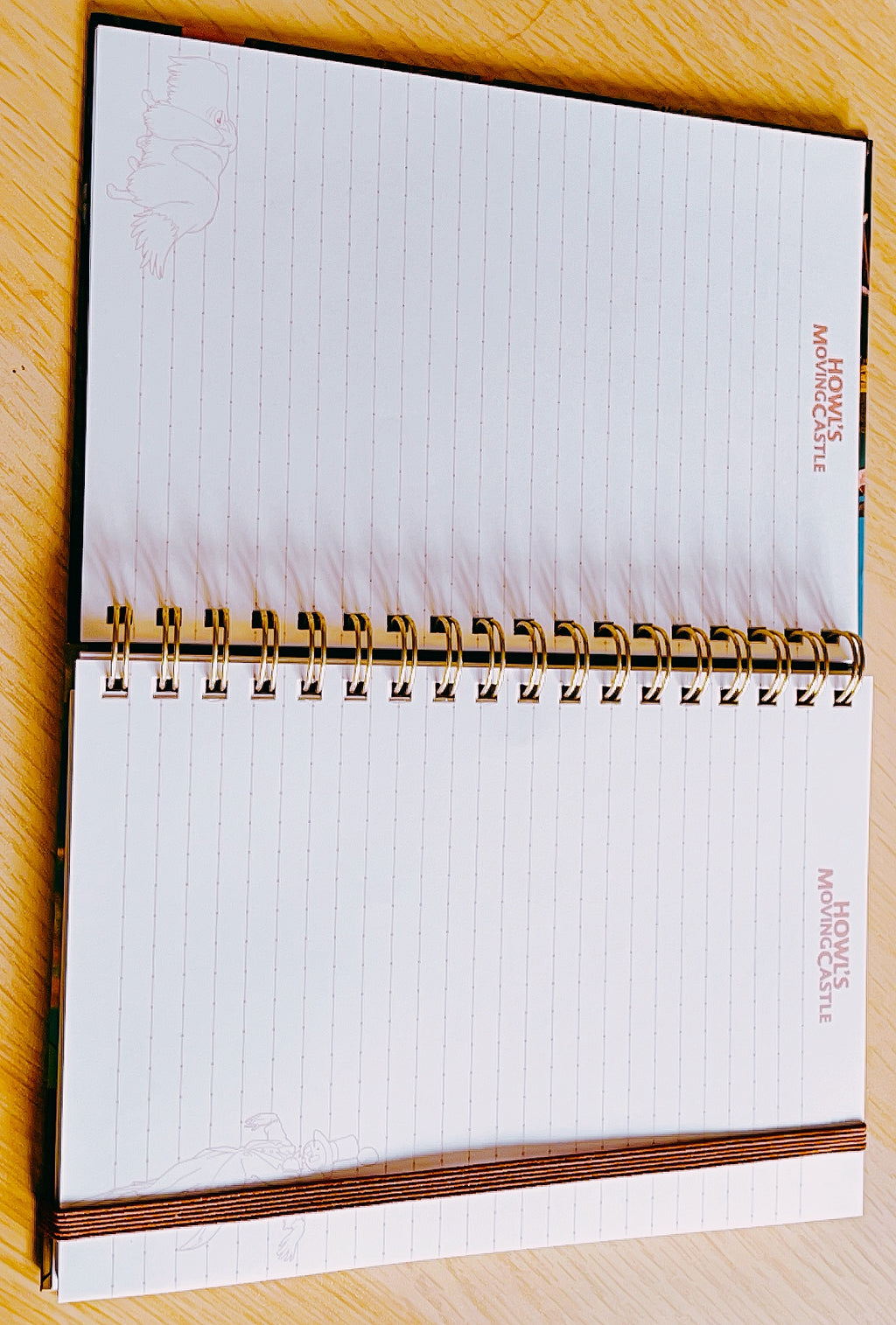 Studio Ghibli Howl’s Moving Castle B6 Spiral Notebook