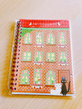 Studio Ghibli Kiki’s Delivery Service Window Scene B6 Spiral Notebook