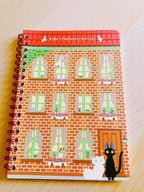 Studio Ghibli Kiki’s Delivery Service Window Scene B6 Spiral Notebook