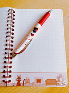 Studio Ghibli Kiki’s Delivery Service Window Scene B6 Spiral Notebook