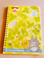 Studio Ghibli My Neighbour Totoro Clover A5 Spiral Notebook with Clear Pocket
