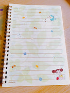 Studio Ghibli My Neighbour Totoro Clover A5 Spiral Notebook with Clear Pocket