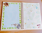 Studio Ghibli My Neighbour Totoro Clover A5 Spiral Notebook with Clear Pocket