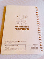Studio Ghibli My Neighbour Totoro Clover A5 Spiral Notebook with Clear Pocket