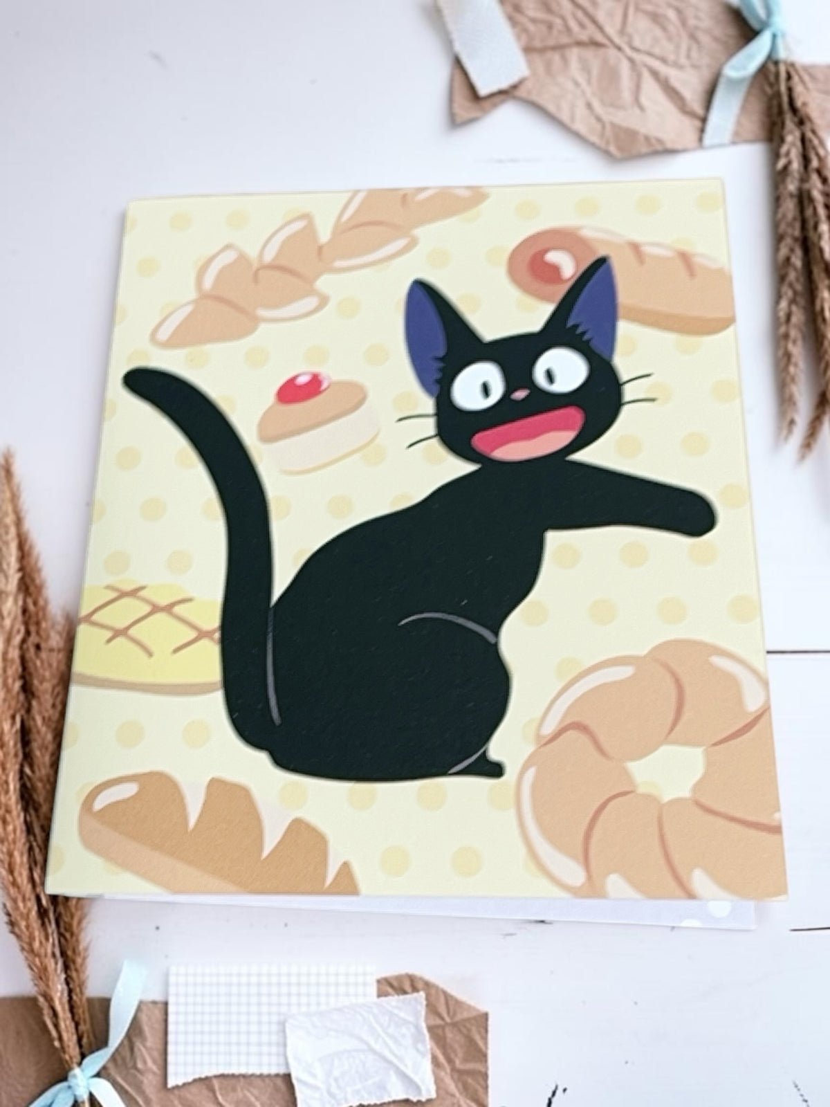 Studio Ghibli Kiki’s Delivery Service Jiji Memo Pad Set – 3 Designs