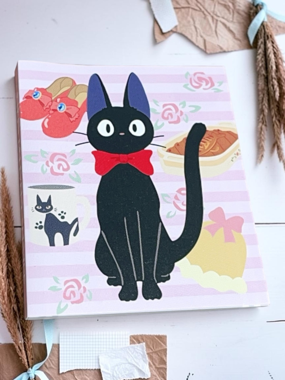 Studio Ghibli Kiki’s Delivery Service Jiji Memo Pad Set – 3 Designs