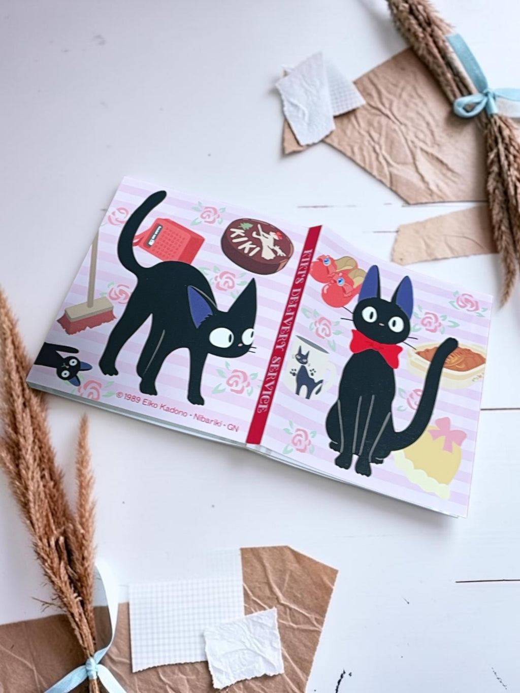 Studio Ghibli Kiki’s Delivery Service Jiji Memo Pad Set – 3 Designs
