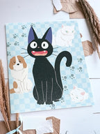 Studio Ghibli Kiki’s Delivery Service Jiji Memo Pad Set – 3 Designs