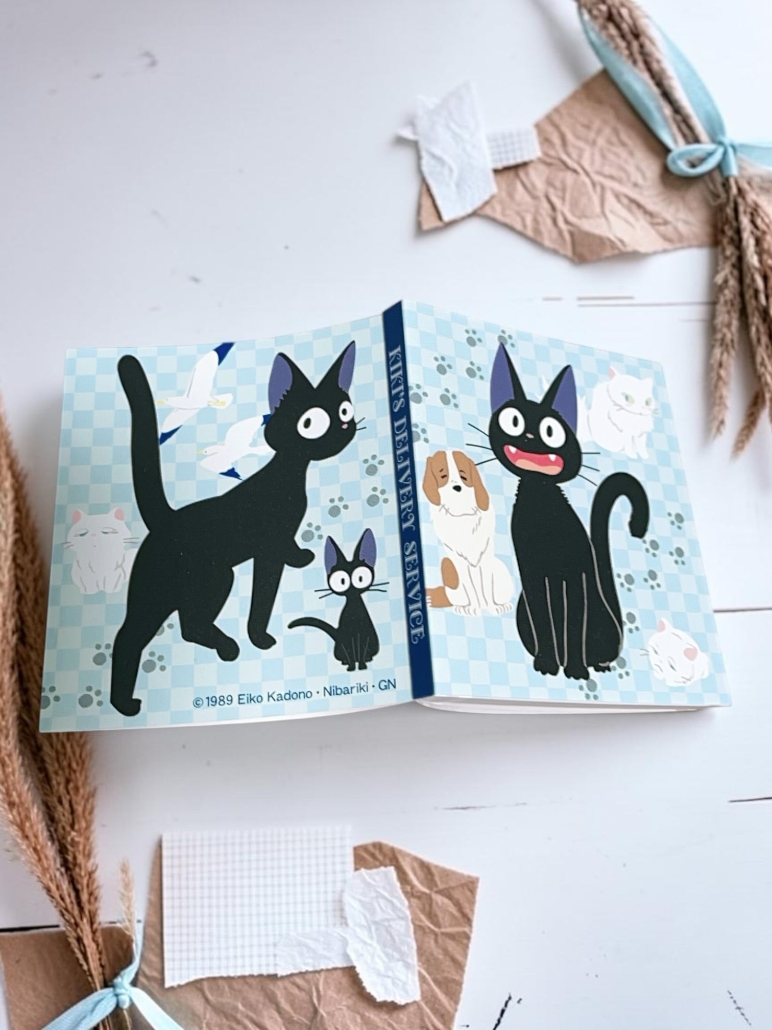 Studio Ghibli Kiki’s Delivery Service Jiji Memo Pad Set – 3 Designs