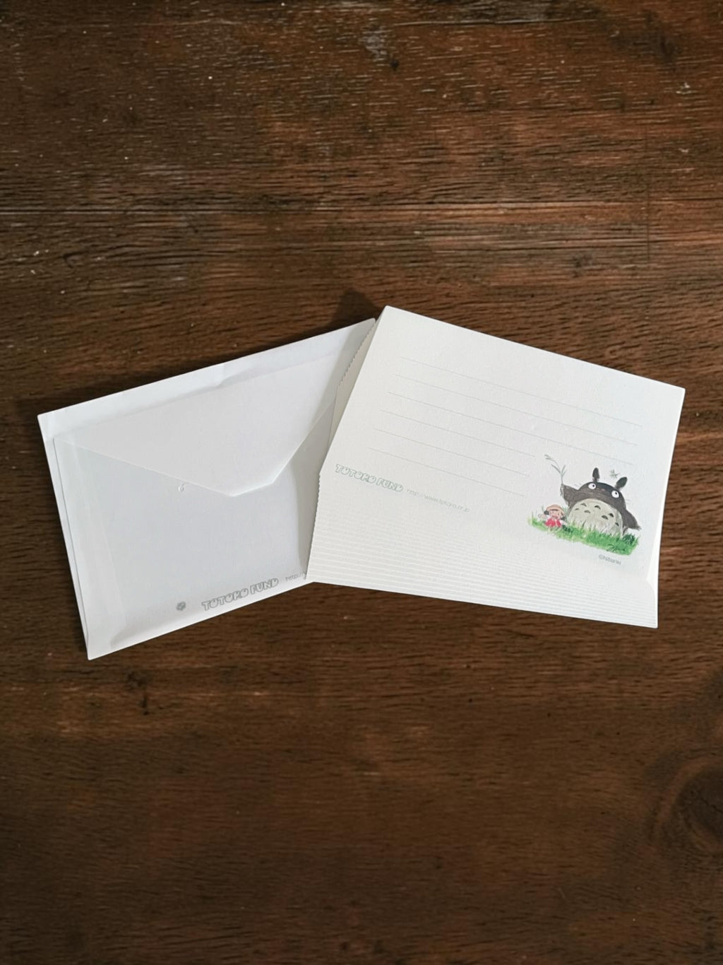 Studio Ghibli My Neighbour Totoro Ichigyo-sen Writing Paper Pack – Totoro Fund Exclusive