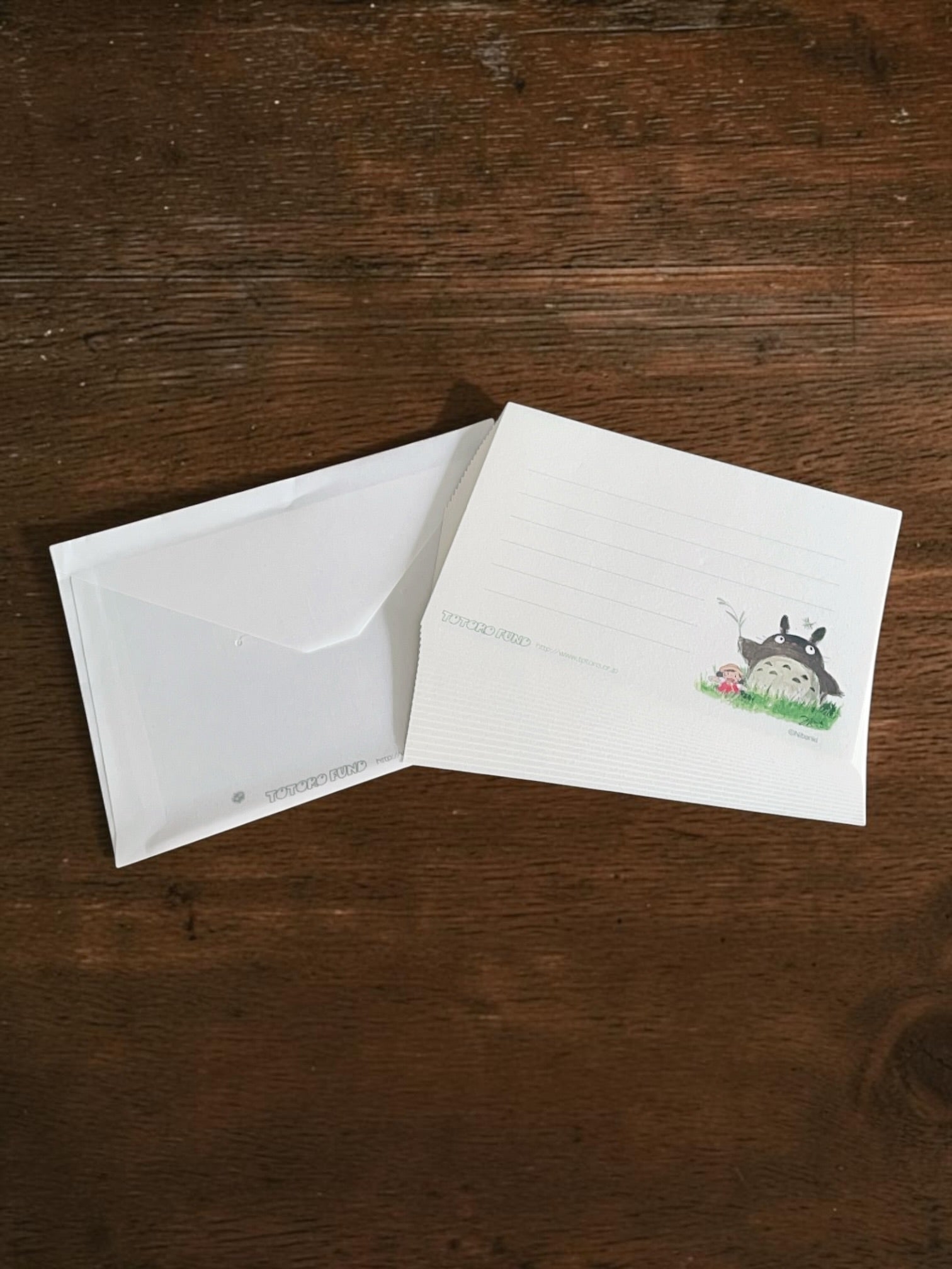 Studio Ghibli My Neighbour Totoro Ichigyo-sen Writing Paper Pack – Totoro Fund Exclusive