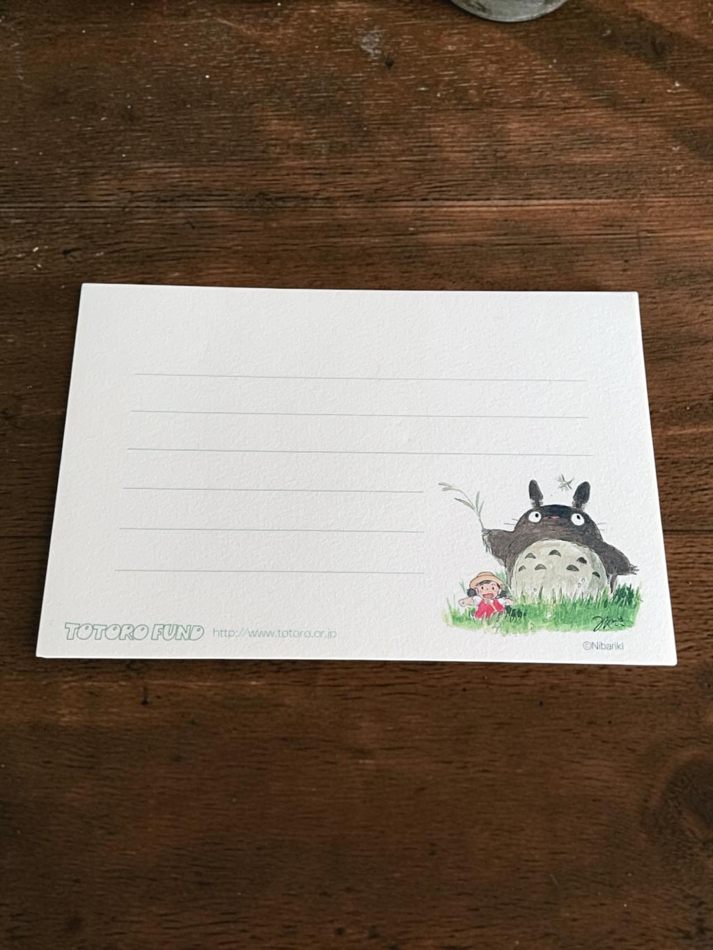 Studio Ghibli My Neighbour Totoro Ichigyo-sen Writing Paper Pack – Totoro Fund Exclusive