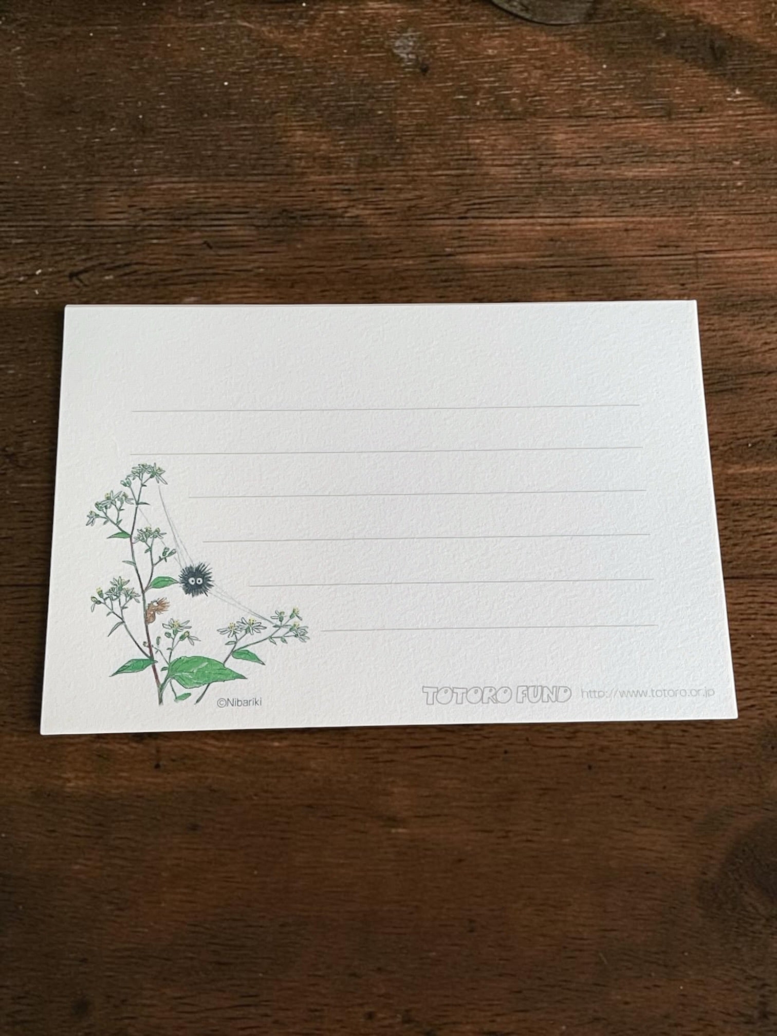 Studio Ghibli My Neighbour Totoro Ichigyo-sen Writing Paper Pack – Totoro Fund Exclusive