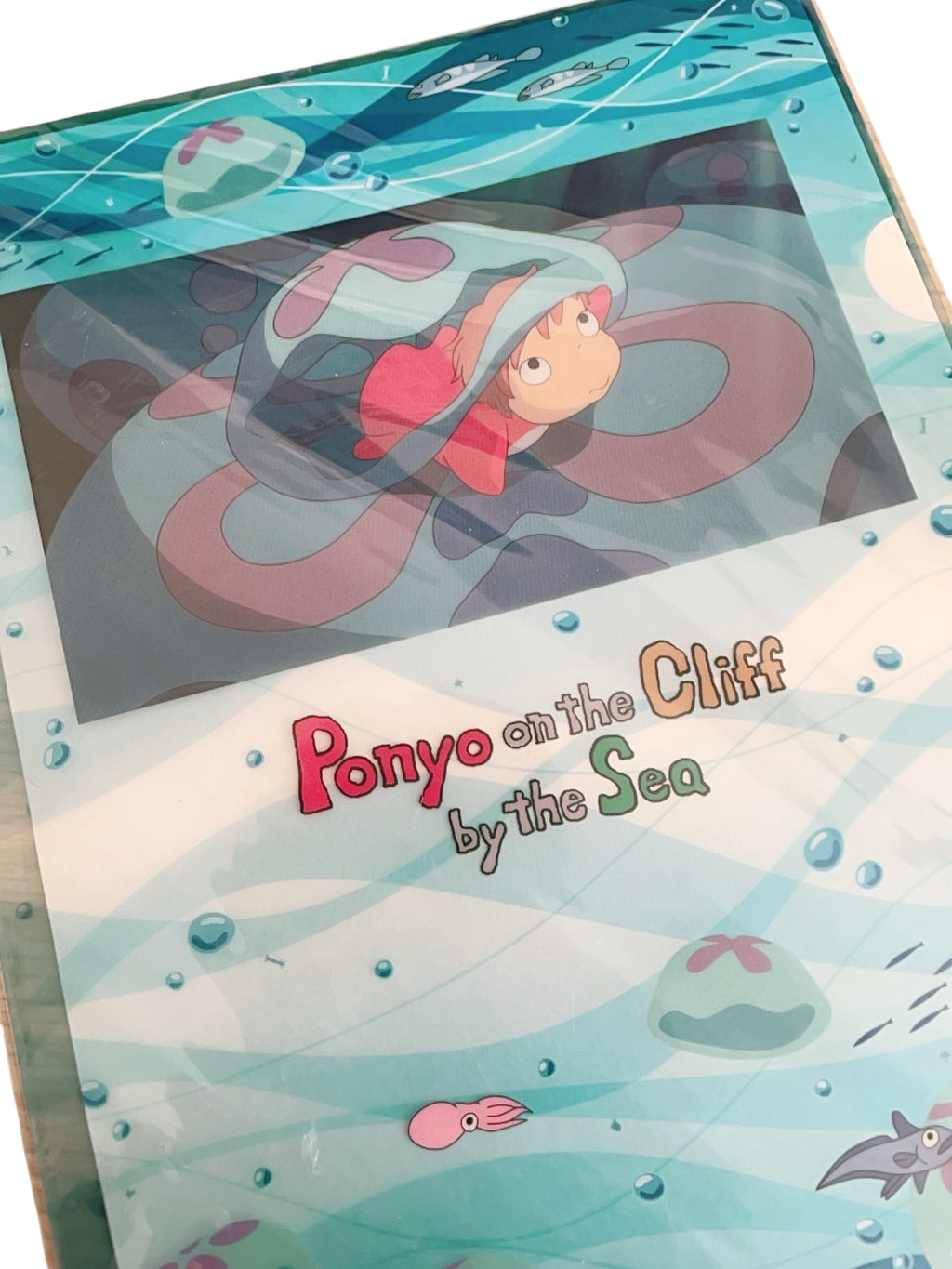 Studio Ghibli Ponyo A5 Clear File Folder – Underwater Design