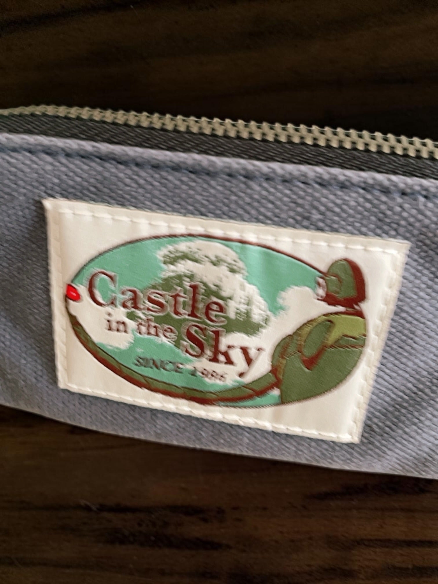 Studio Ghibli Castle in the Sky GBL Long Pouch – Laputa Blue