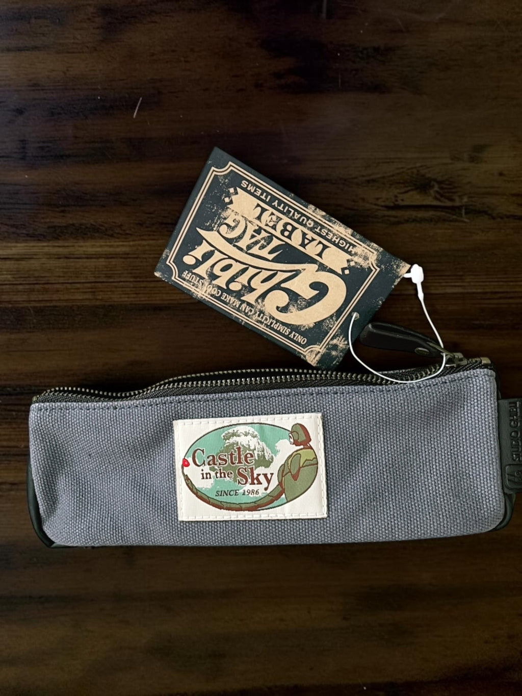 Studio Ghibli Castle in the Sky GBL Long Pouch – Laputa Blue