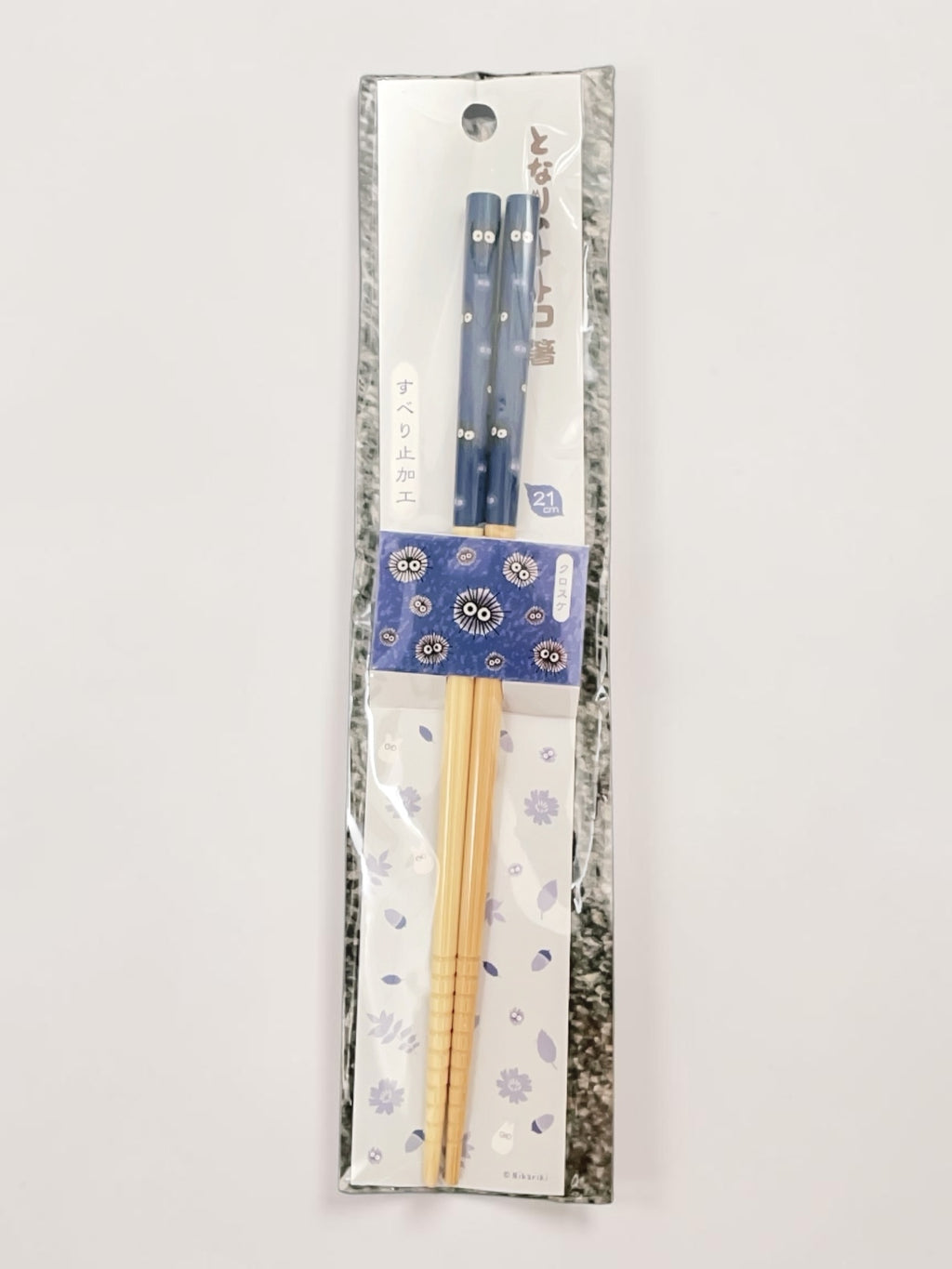Studio Ghibli My Neighbor Totoro Natural Bamboo Chopsticks 21cm – Cross Design Made in Japan