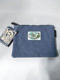 Studio Ghibli GBL Castle in the Sky Laputa Blue Flat Pouch 20 × 15cm