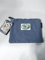 Studio Ghibli GBL Castle in the Sky Laputa Blue Flat Pouch 20 × 15cm
