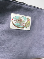 Studio Ghibli GBL Castle in the Sky Laputa Blue Flat Pouch 20 × 15cm