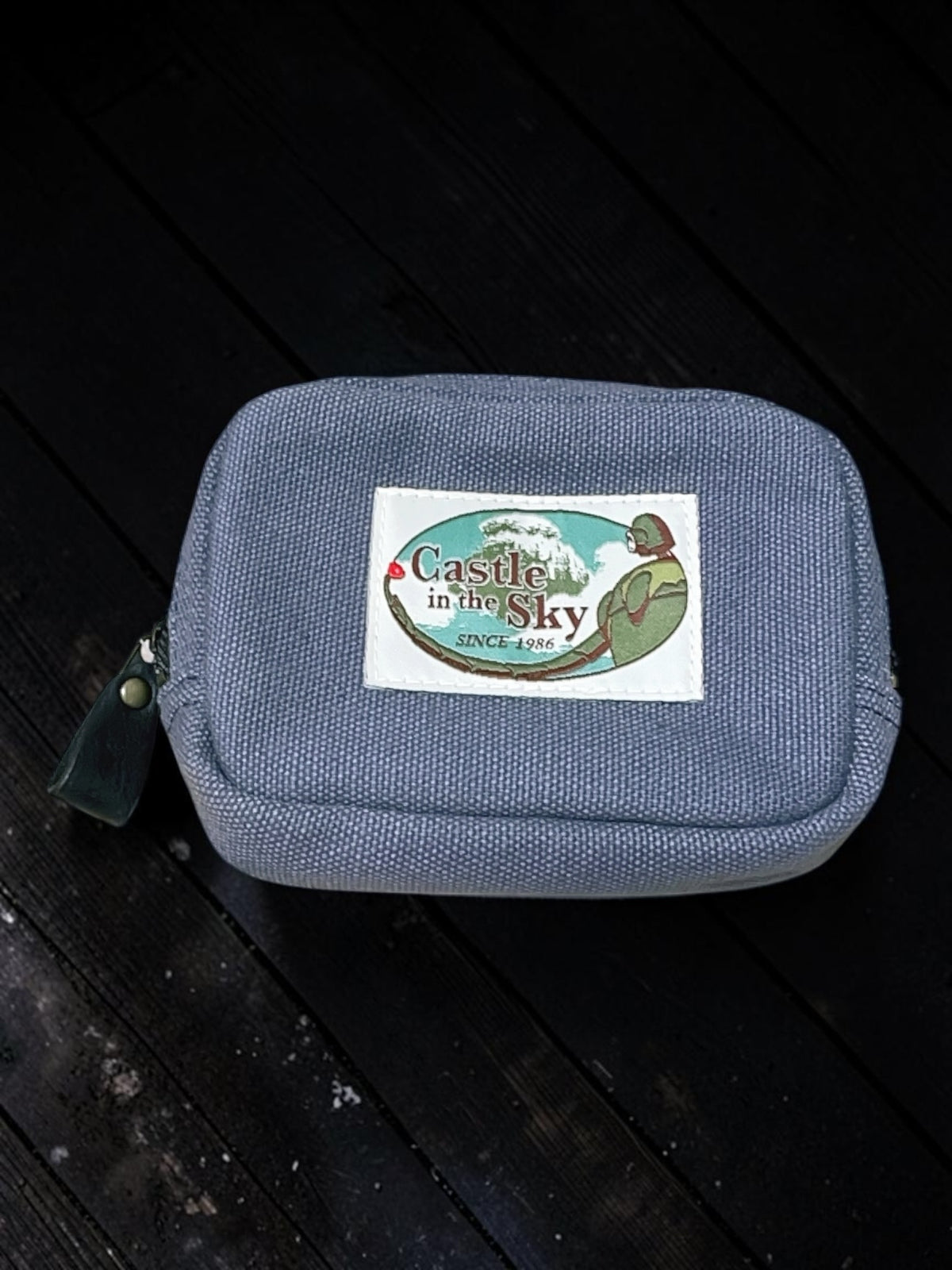 Studio Ghibli GBL Castle in the Sky Laputa Mini Pouch Blue 12 × 9cm