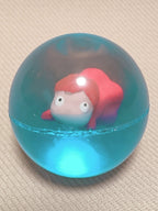 Ghibli Museum Ponyo Super Bouncy Ball Fish Ponyo Water Floating Toy 4.3cm