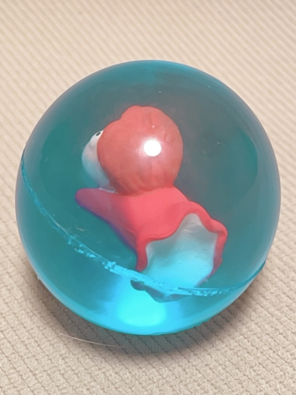 Ghibli Museum Ponyo Super Bouncy Ball Fish Ponyo Water Floating Toy 4.3cm