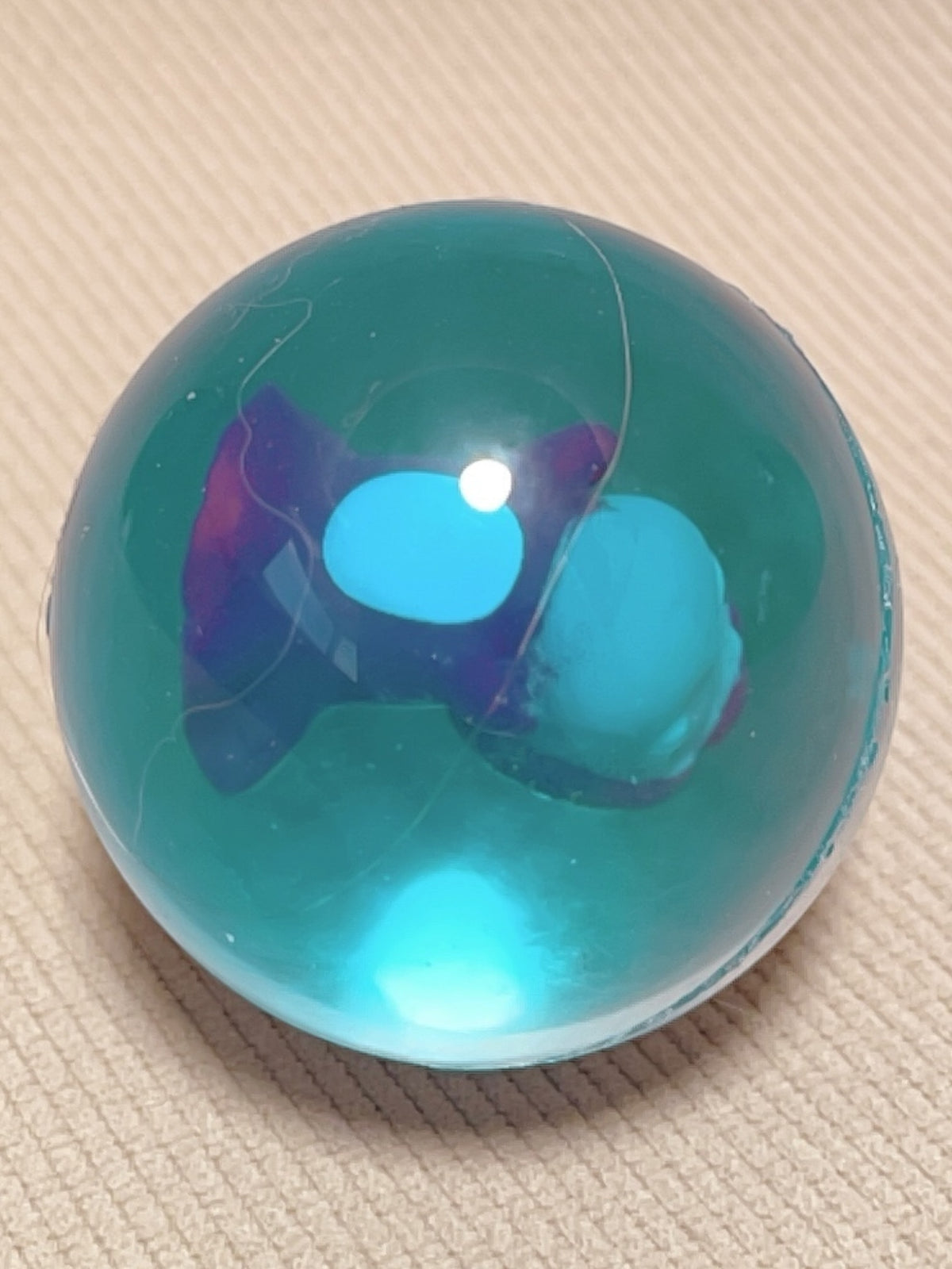 Ghibli Museum Ponyo Super Bouncy Ball Fish Ponyo Water Floating Toy 4.3cm