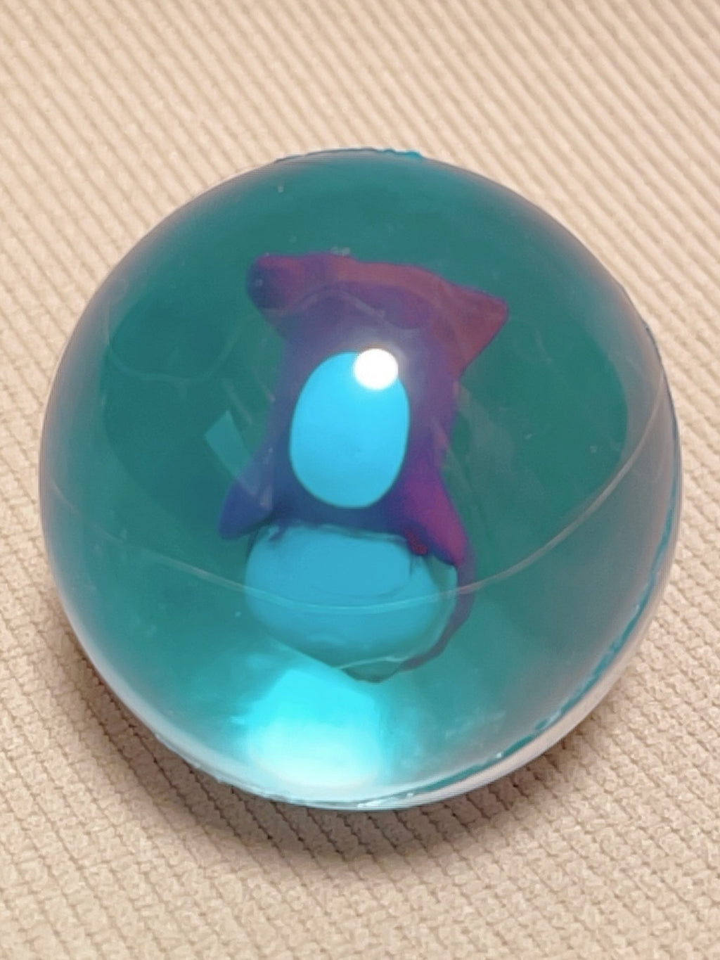 Ghibli Museum Ponyo Super Bouncy Ball Fish Ponyo Water Floating Toy 4.3cm