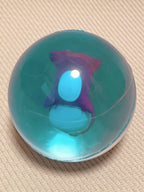 Ghibli Museum Ponyo Super Bouncy Ball Fish Ponyo Water Floating Toy 4.3cm