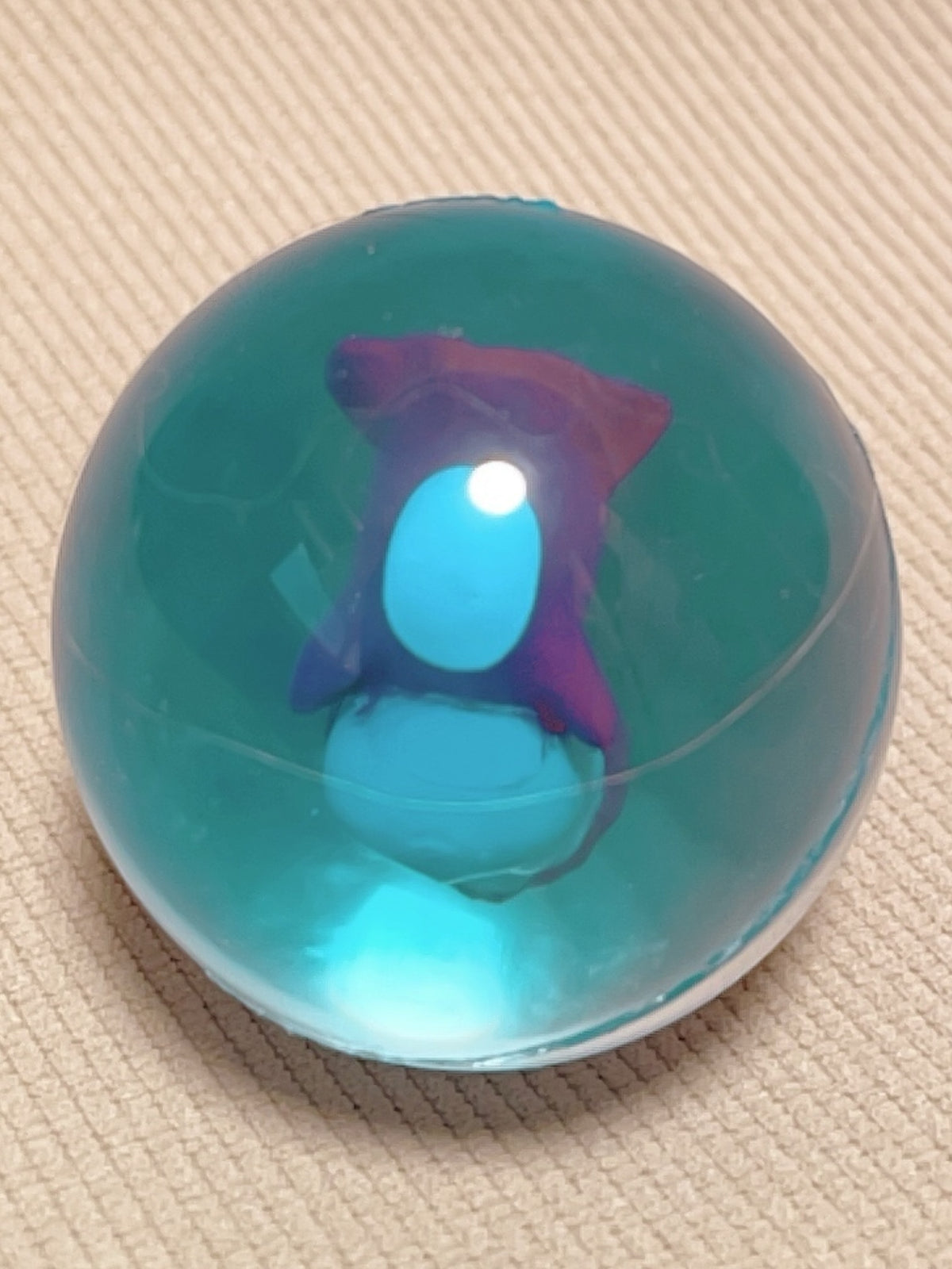 Ghibli Museum Ponyo Super Bouncy Ball Fish Ponyo Water Floating Toy 4.3cm