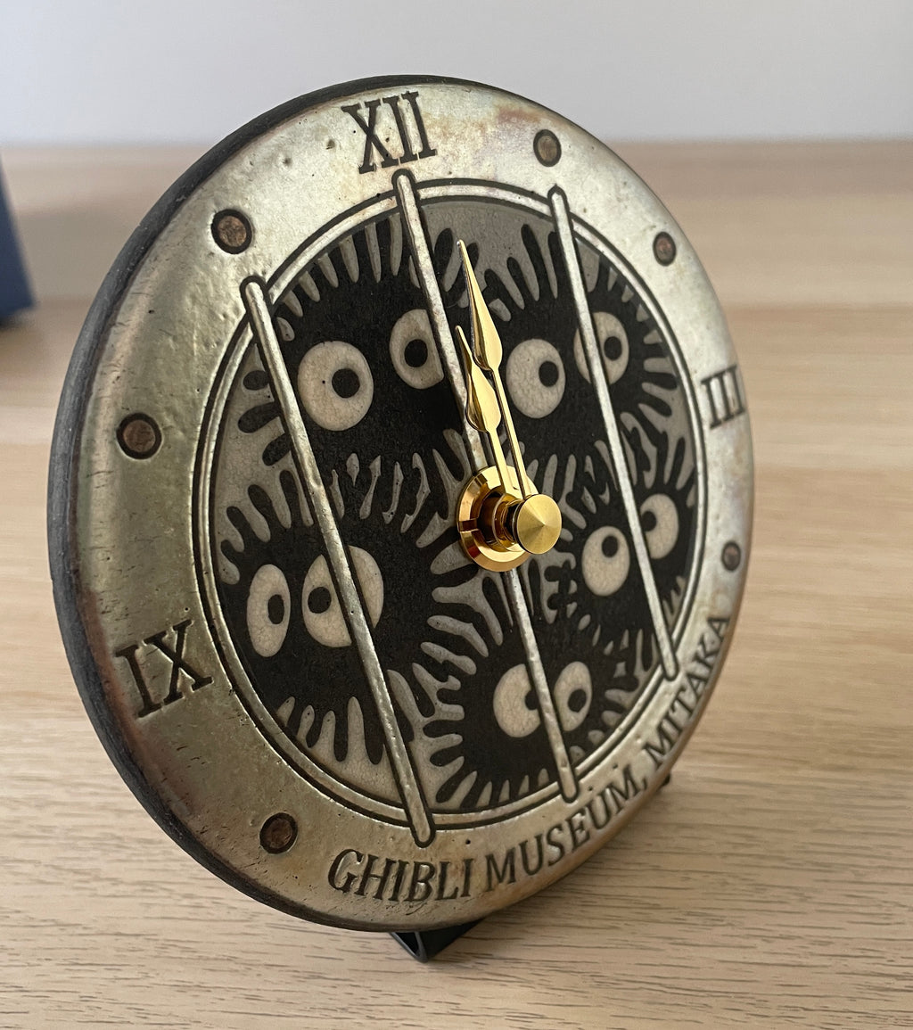Studio Ghibli Museum Susuwatari Diving Window Ceramic Clock – Antonio Zaccarella