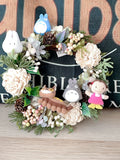 Studio Ghibli My Neighbour Totoro DIY White Sola Flower Wreath Decoration Kit
