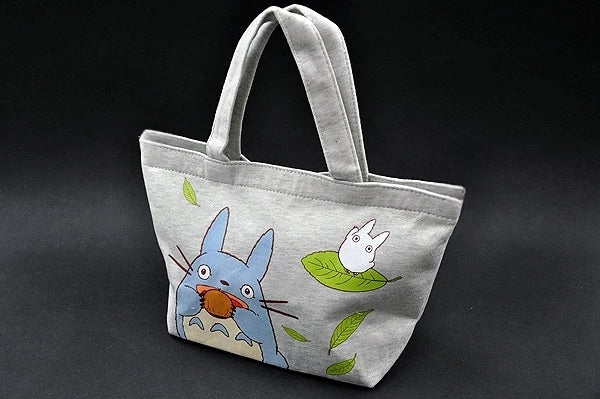 Studio Ghibli My Neighbor Totoro Blue Totoro Acorn Sweat Tote Bag S – No Zip