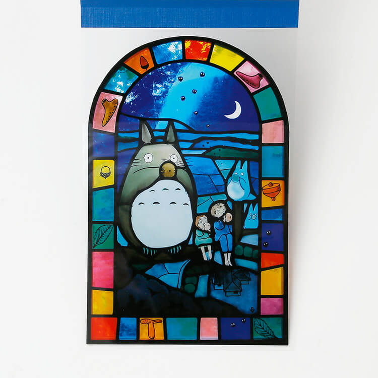 Studio Ghibli My Neighbour Totoro Ocarina Totoro Stained Glass Letter Pad – Ghibli Museum Mitaka