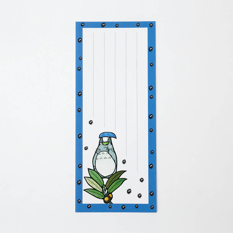 Studio Ghibli My Neighbour Totoro Umbrella Totoro Stained Glass Letter Pad – Ghibli Museum Mitaka
