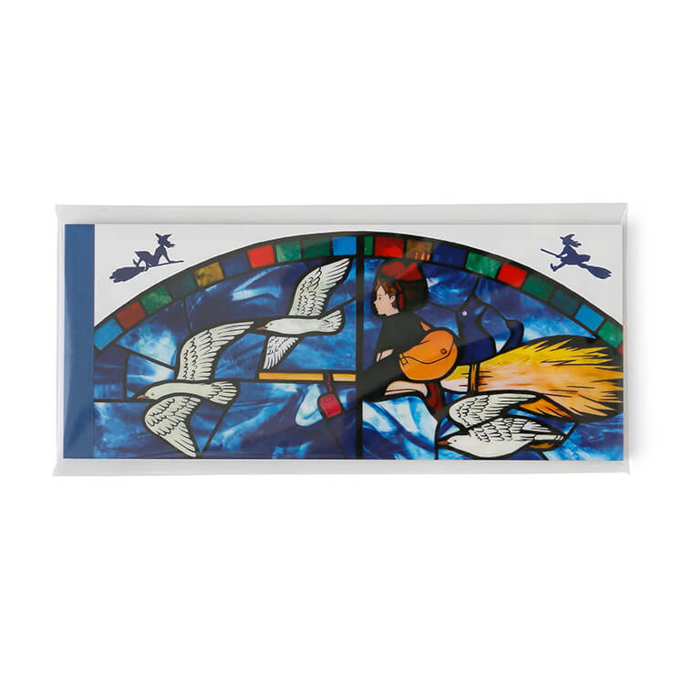 Studio Ghibli Kiki’s Delivery Service Stained Glass Letter Pad – Ghibli Museum Mitaka