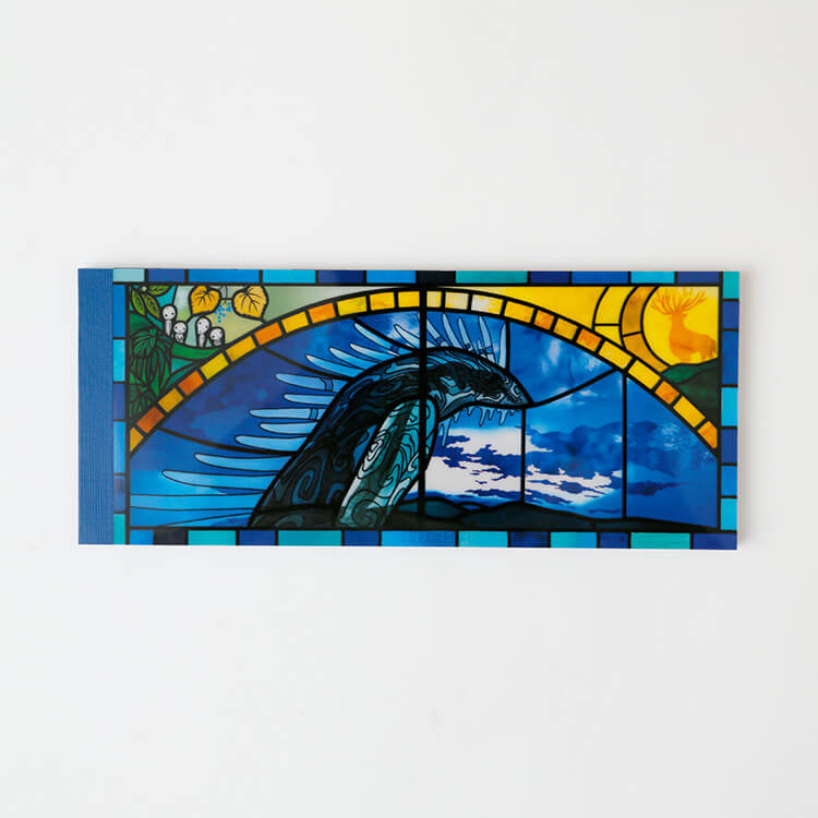 Studio Ghibli Museum Princess Mononoke Stained Glass Letter Pad