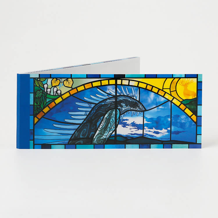 Studio Ghibli Museum Princess Mononoke Stained Glass Letter Pad