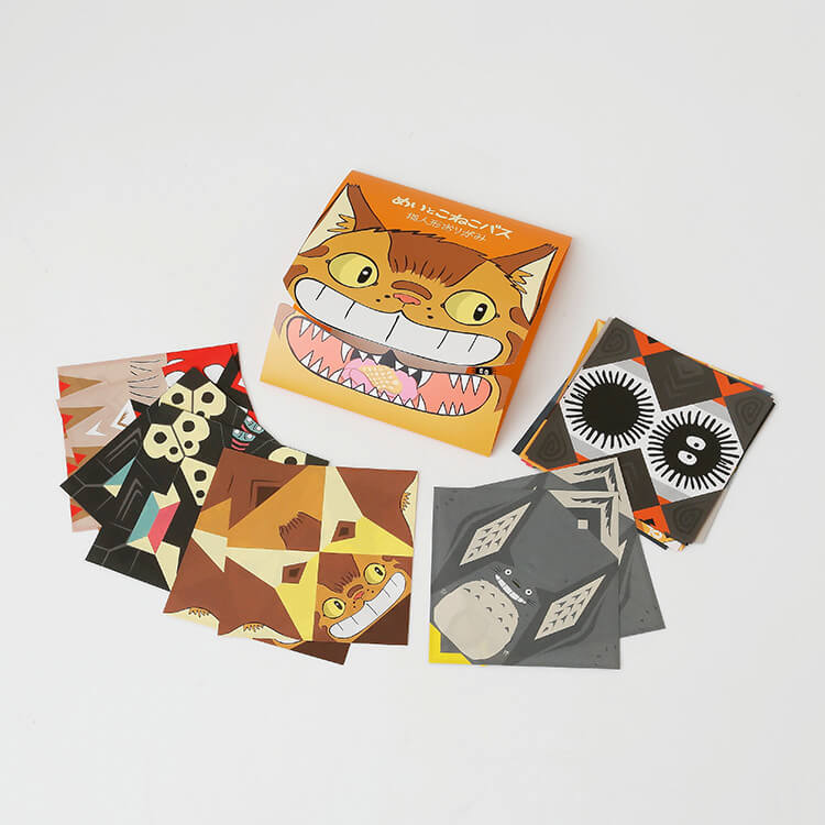 Studio Ghibli Museum Mei and the Kittenbus Finger Puppet Origami Set – Made in Japan