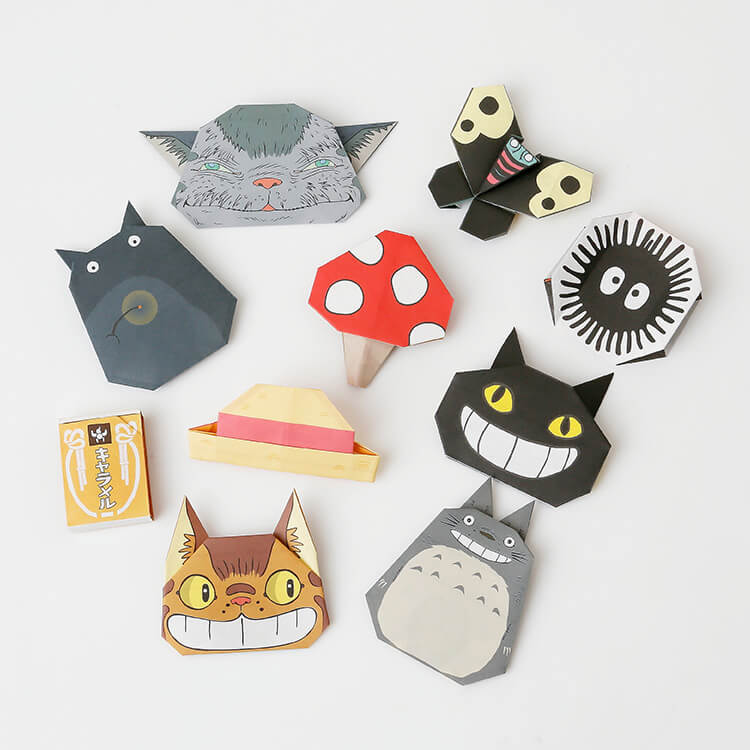 Studio Ghibli Museum Mei and the Kittenbus Finger Puppet Origami Set – Made in Japan
